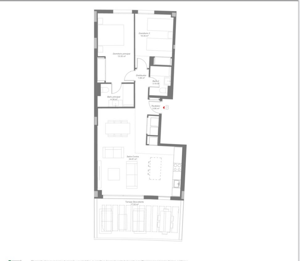 Apartamento en venta en Mijas