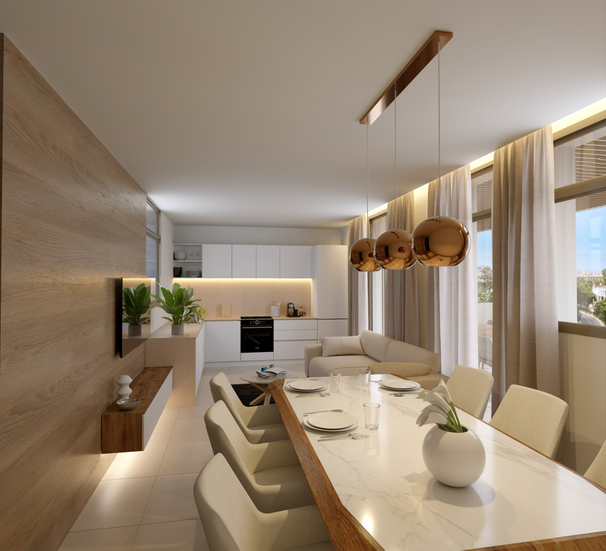 Apartamento en venta en Estepona