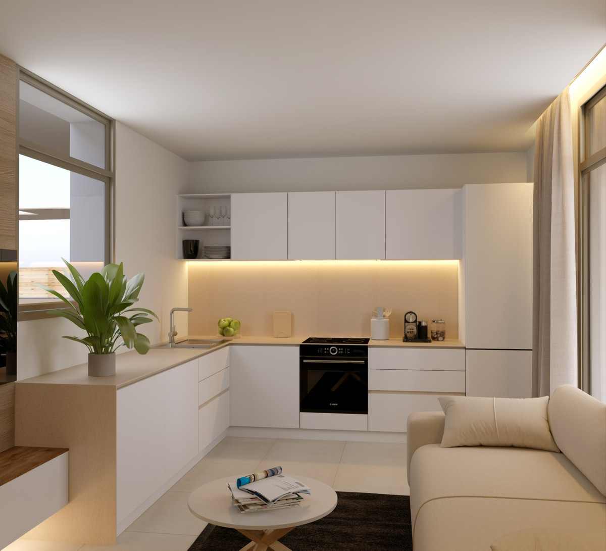 Apartamento en venta en Estepona