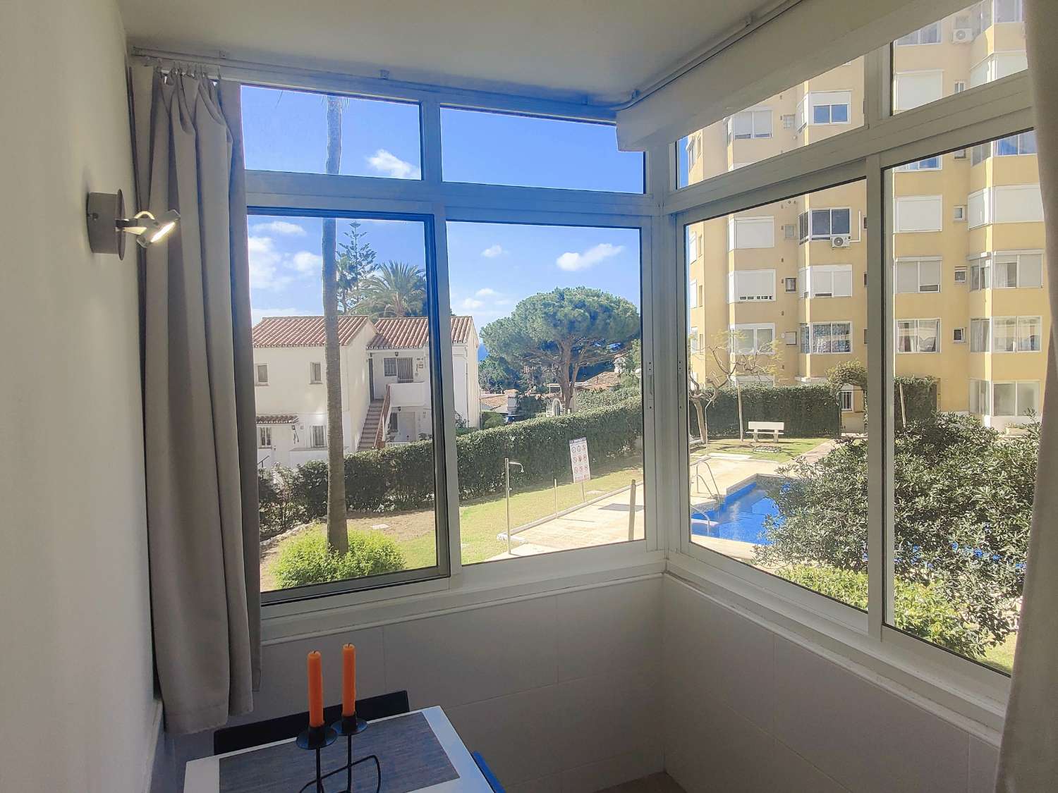 Renovated studio with partial sea views 5 minutes walk from La Cala de Mijas