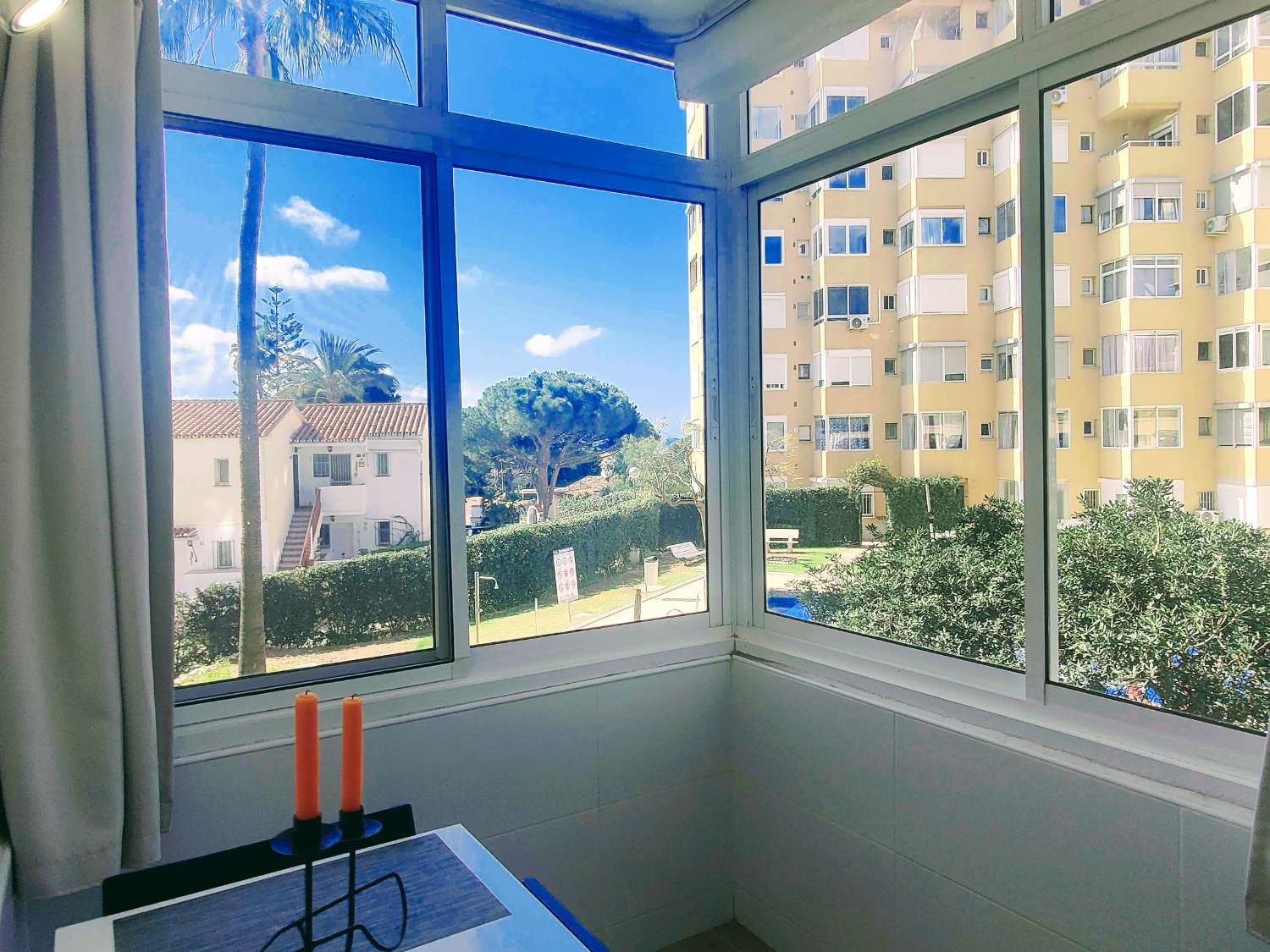 Renovated studio with partial sea views 5 minutes walk from La Cala de Mijas