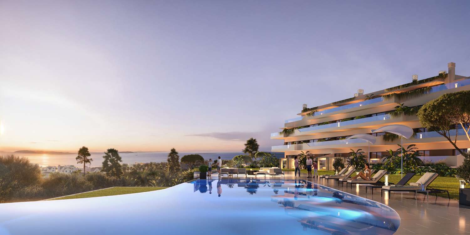 Fantástico apartamento en el Chaparral con vistas impresionantes al mar.