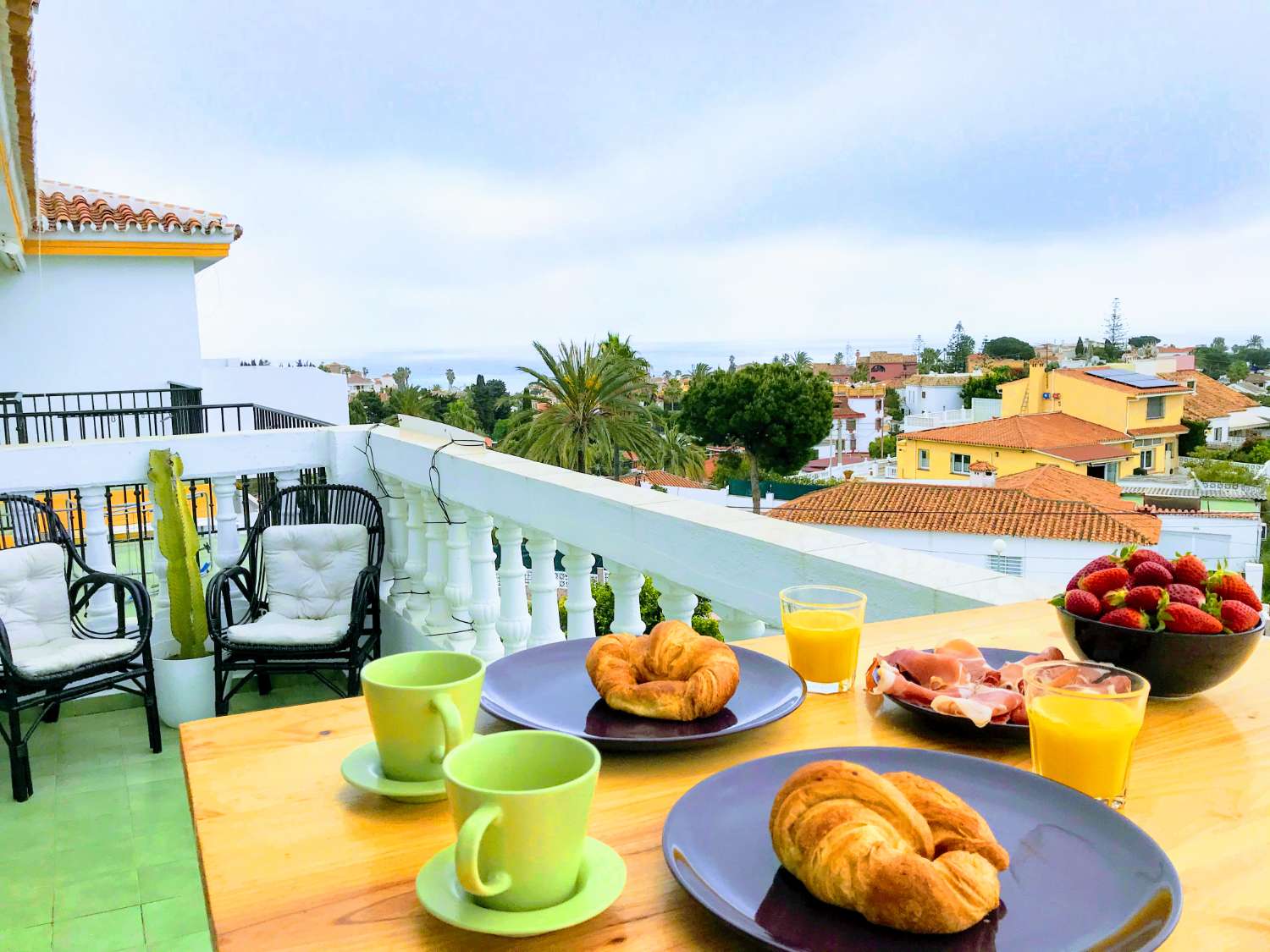 Atico de 2 dormitorios vistas 180 al mar