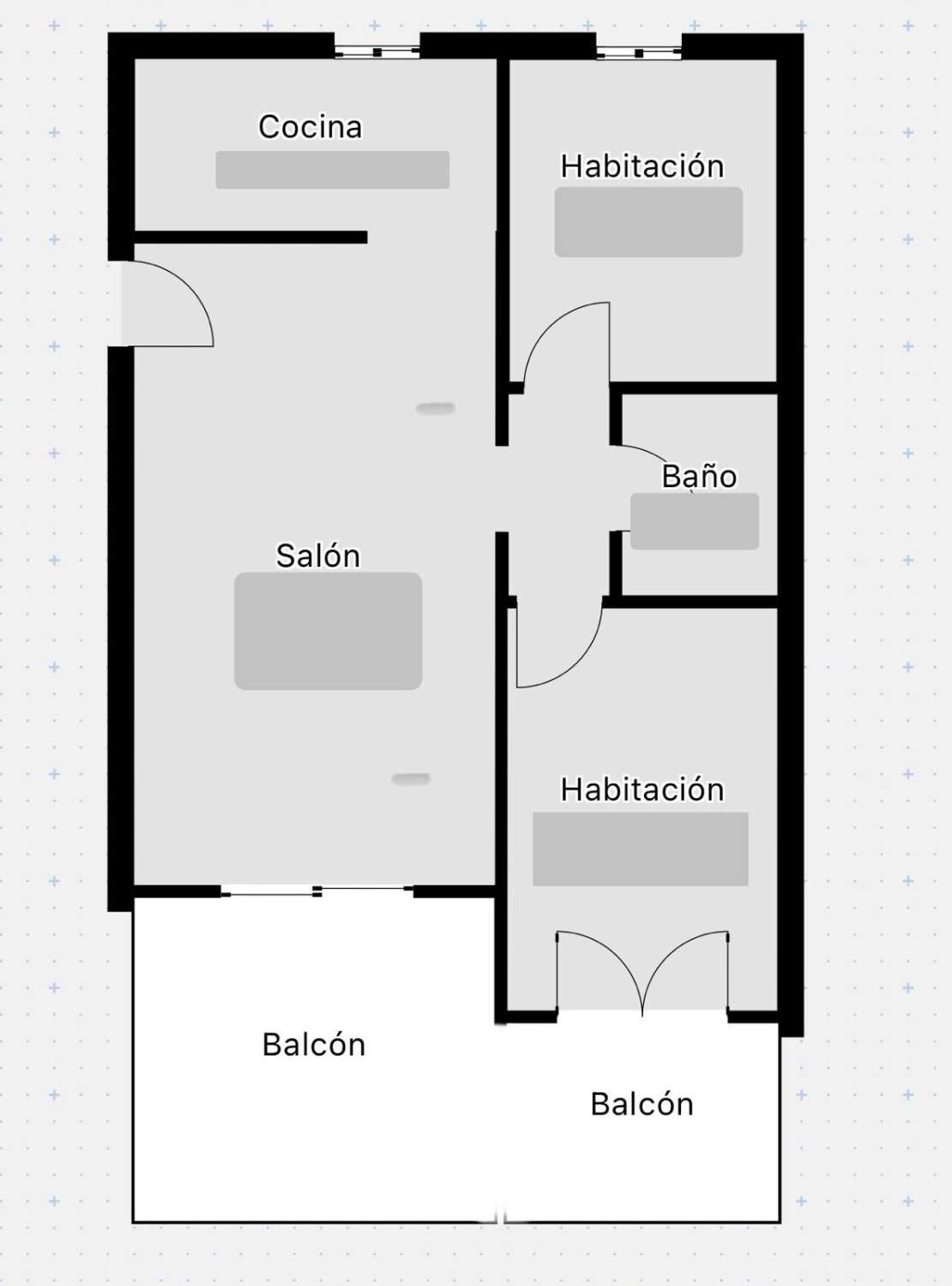 Atico de 2 dormitorios vistas 180 al mar