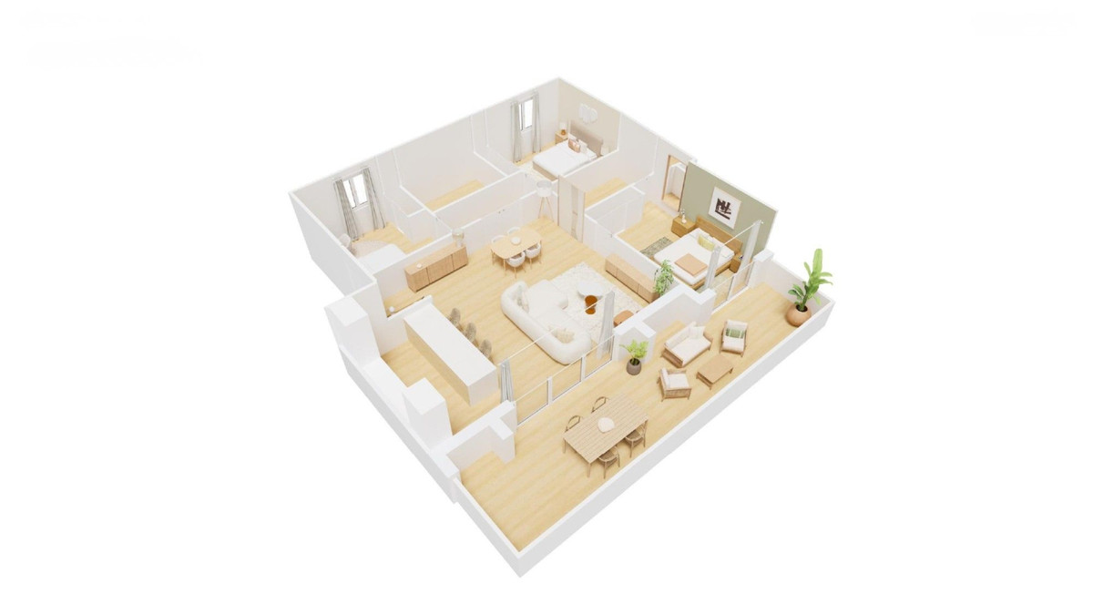 Lejlighed til salg i Ojén